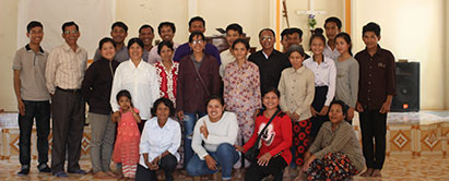 Foto: Bibelundervisning i Preah net Preah, Cambodja