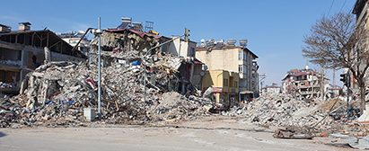 Billeder fra det sydøstlige Tyrkiet, som er ramt af jordskælv, februar 2023