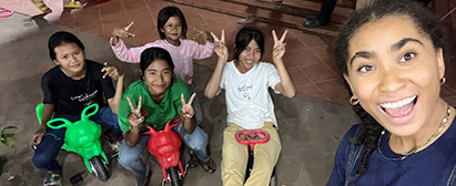Daniella Baggesgaard volontør i Siem Reap 2023-2024