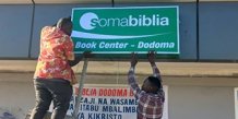 Åbning af Soma Biblia butik i Dodoma september 2021
